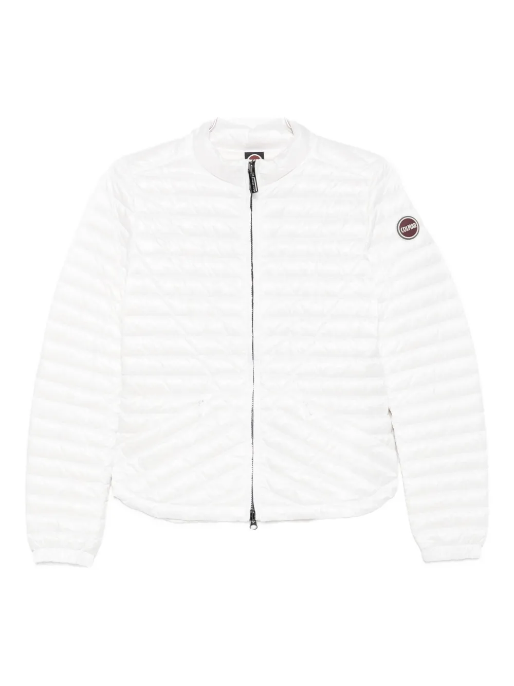 Colmar Quilted Zip-front Jacket In White