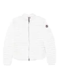 Colmar quilted zip-front jacket - White