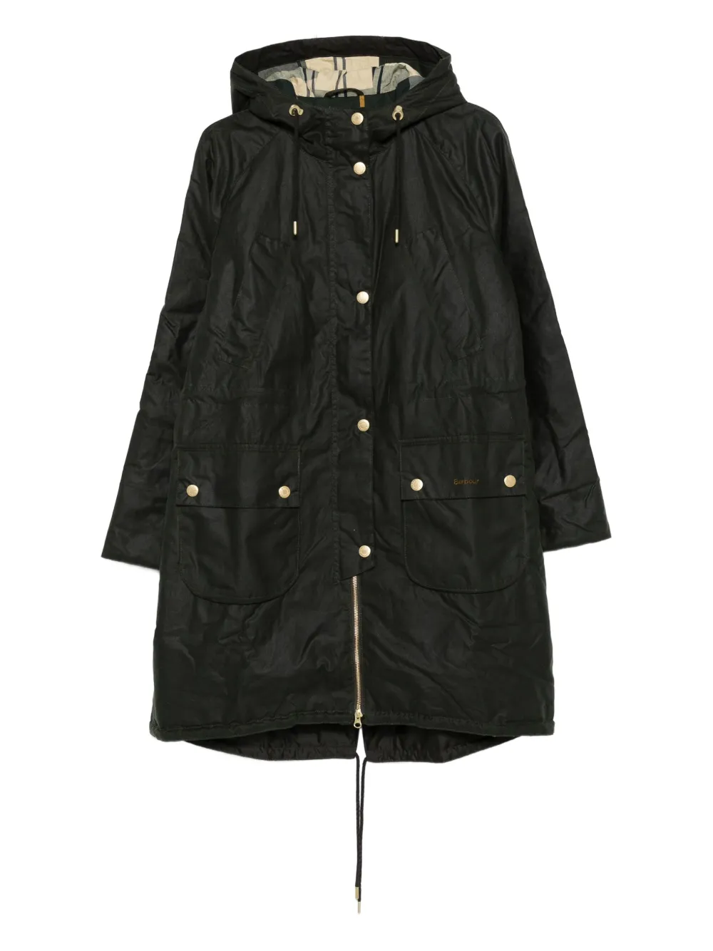 Barbour hooded parka | Green | Image 1