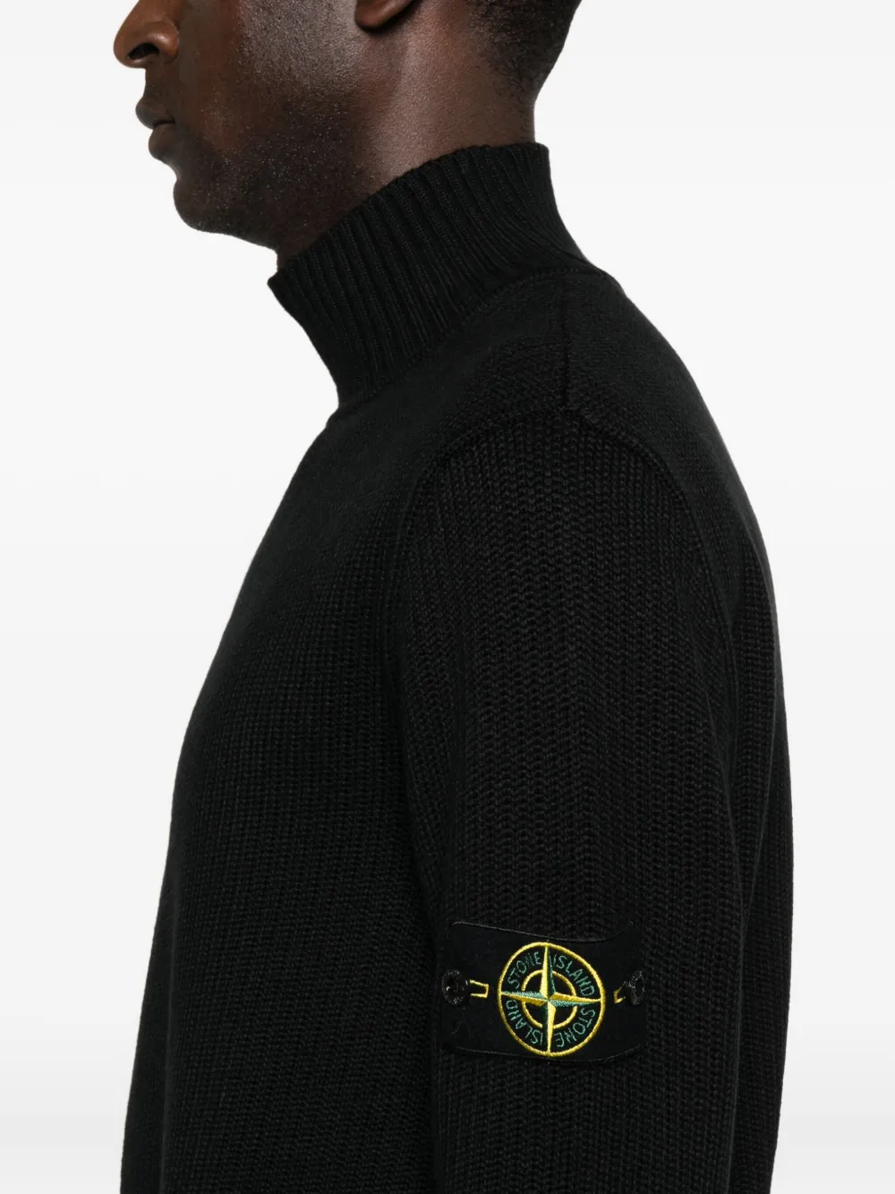 Stone Island High-neck Sweater In Multi
