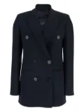 Seafarer double-breasted buttoned jacket - Blue