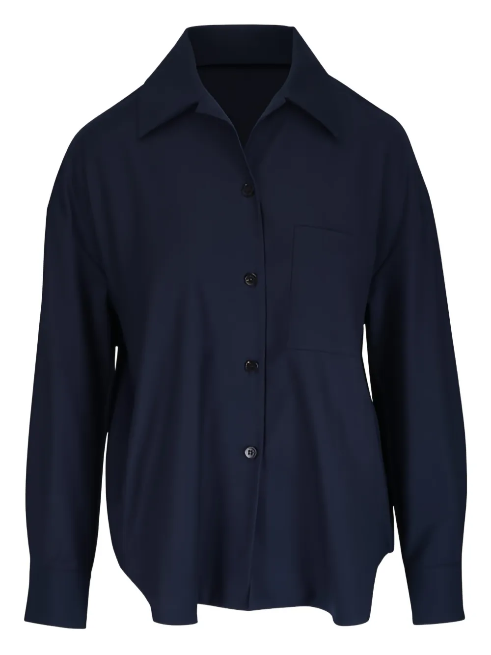 Antonelli chest-pocket button-down shirt - Blau