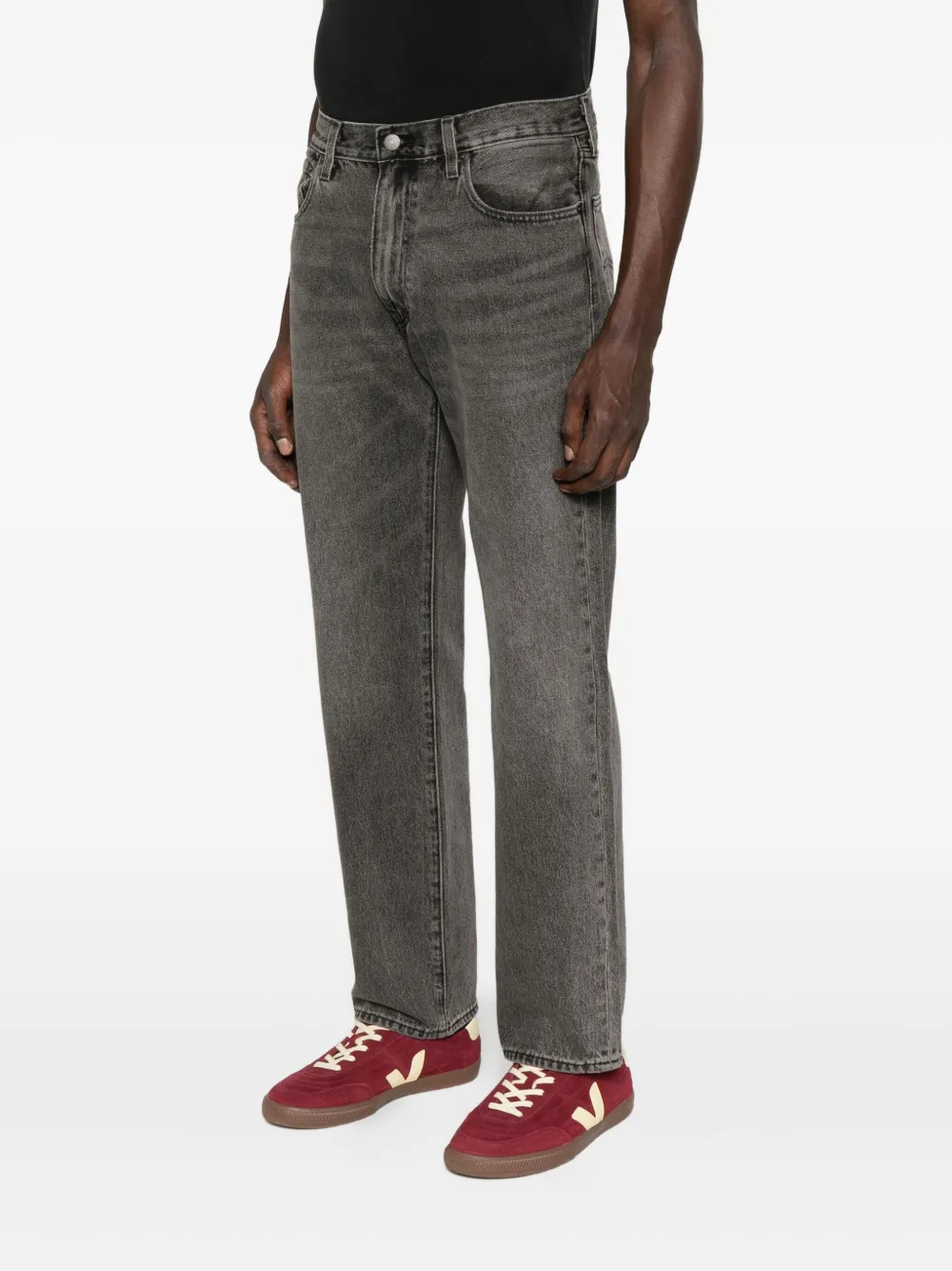 Levi's Straight jeans Zwart