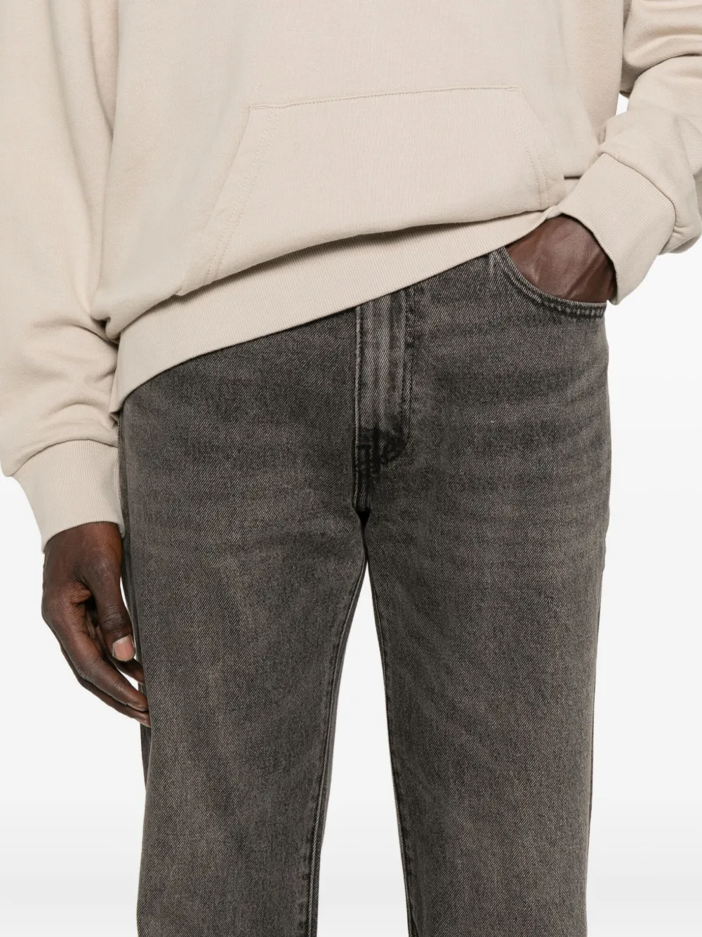 Levi's Straight jeans Zwart