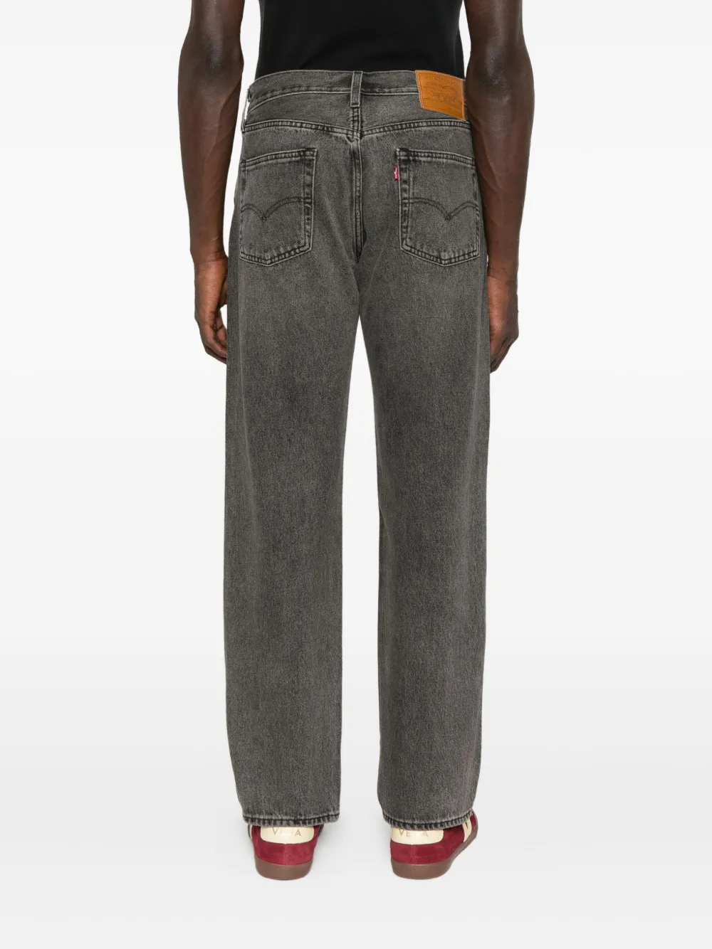 Levi's Straight jeans Zwart