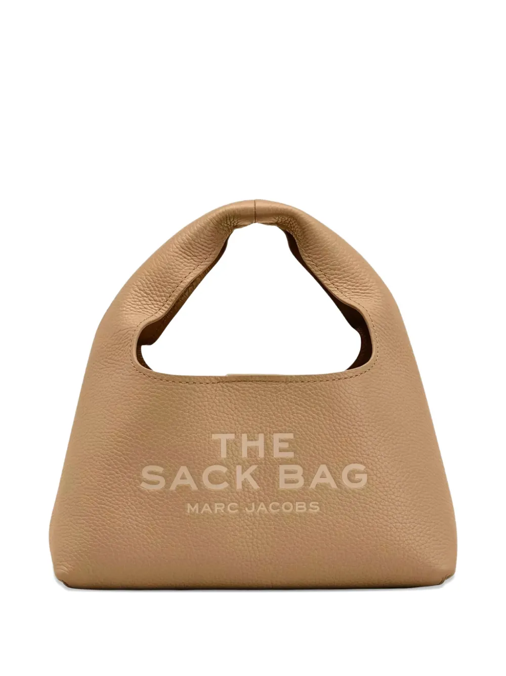 Marc Jacobs The Leather Sack Bag schoudertas Beige