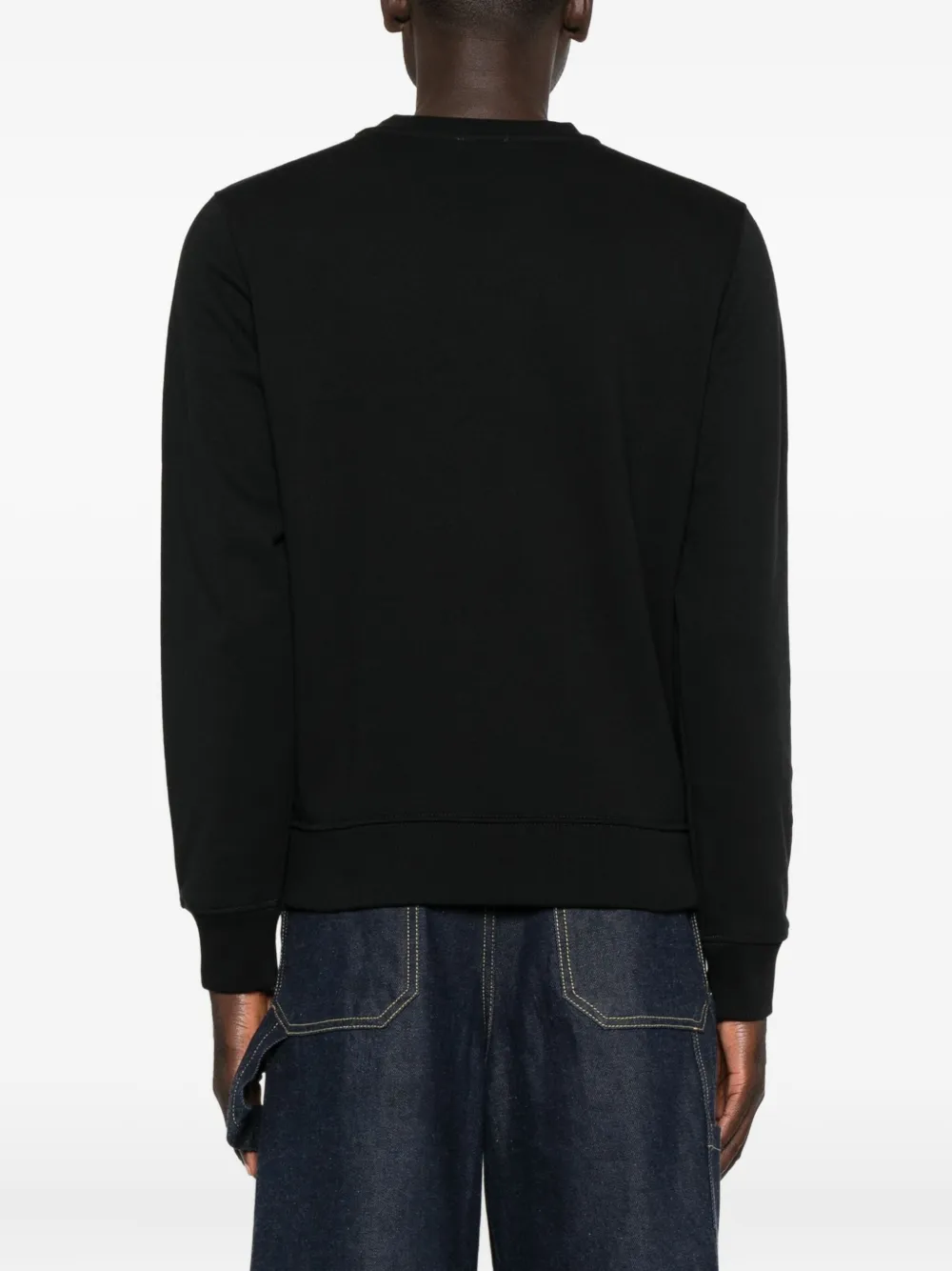 Diesel Sweater met ronde hals Zwart