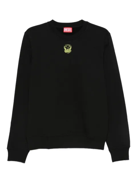 Diesel embroidered crew-neck sweatshirt