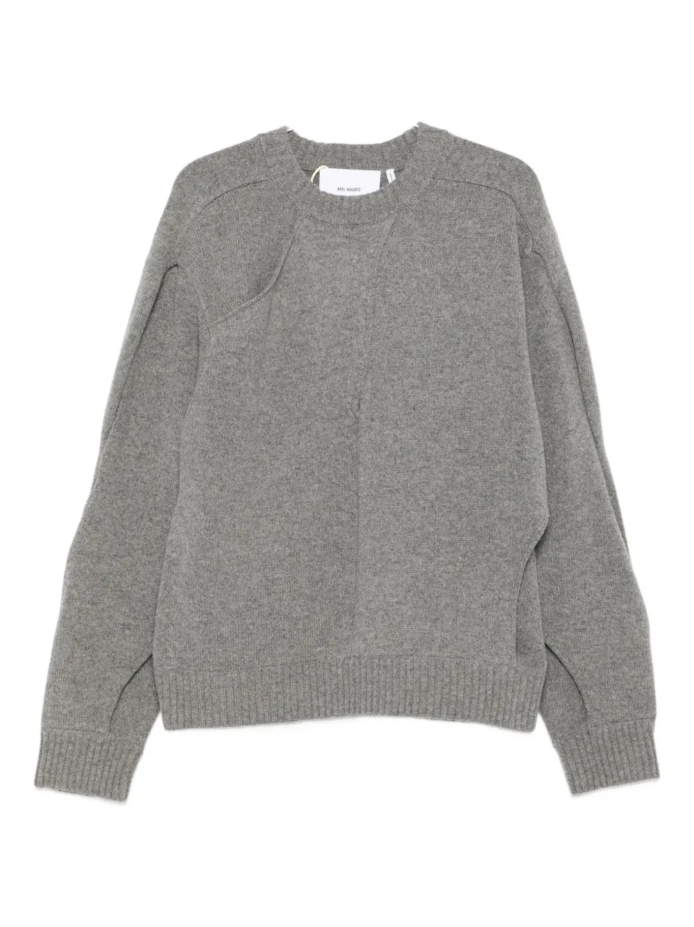 Axel Arigato Crew-neck Sweater In Gray
