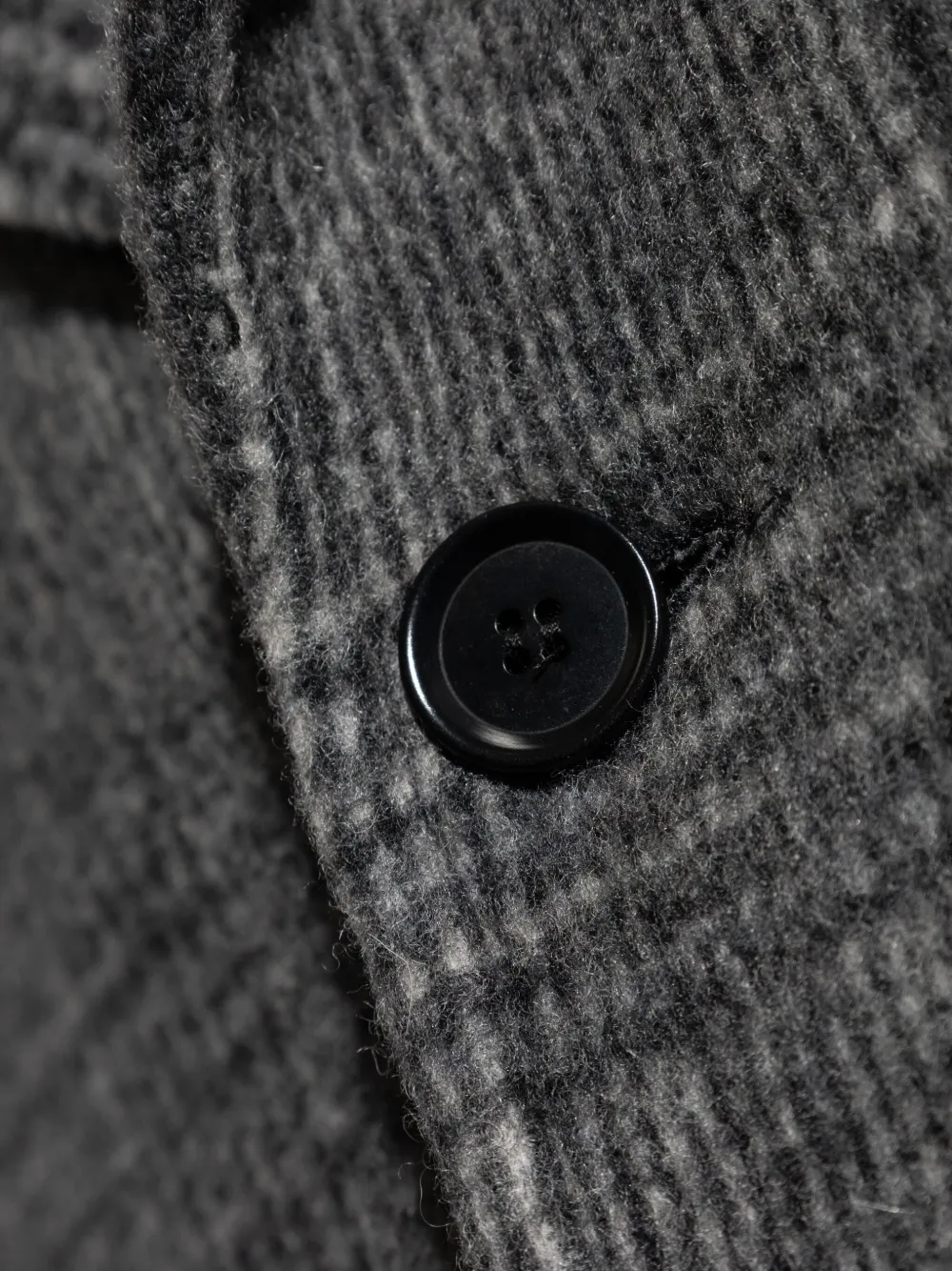 Samsoe & Samsoe Checked-pattern Single-breasted Coat