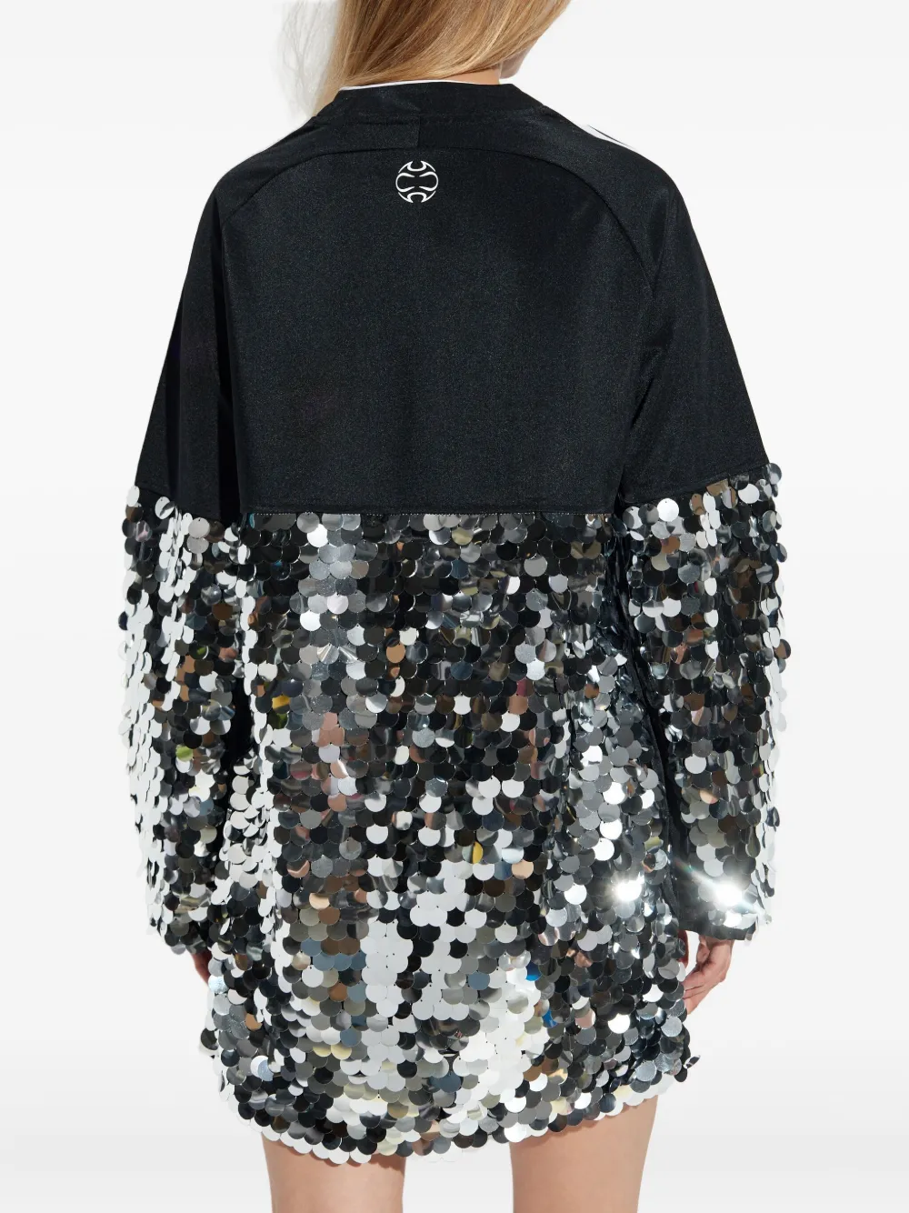 Adidas Originals Teamgeist Adilenium Season 4 Mini Dress In Black