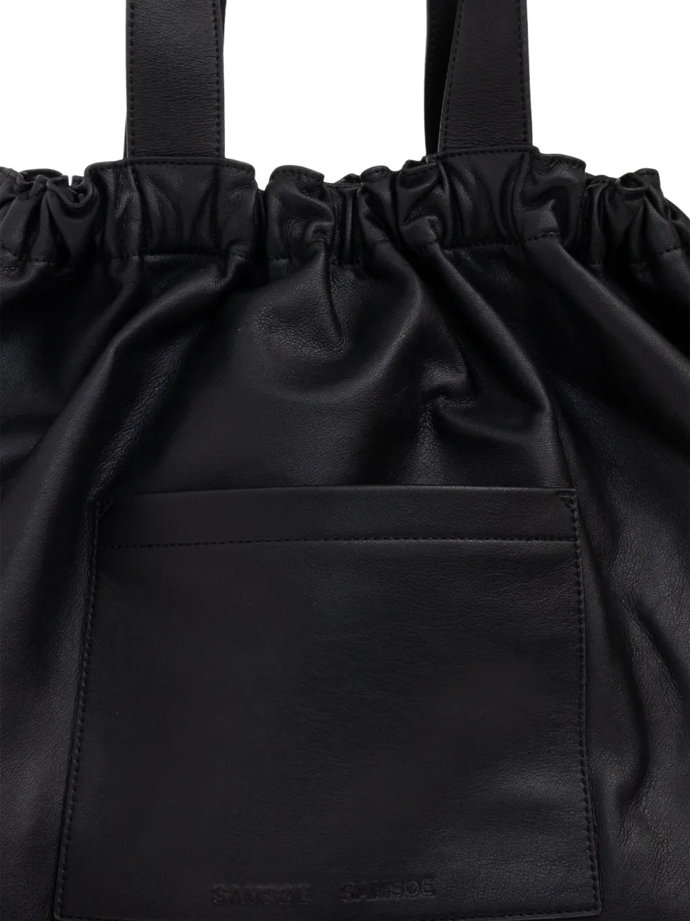 Samsoe & Samsoe Large Saemmi Shoulder Bag In Black