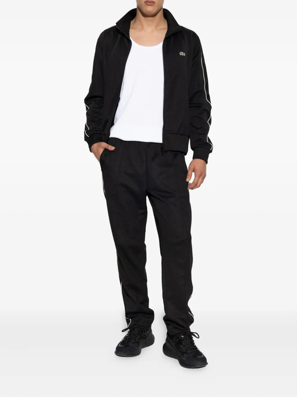Lacoste ribbed-knit top | Vests & Tank Tops | Image 2