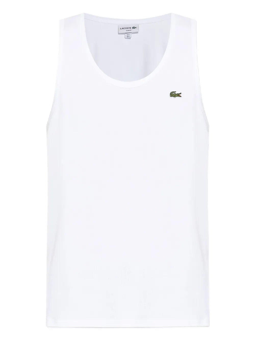 Lacoste ribbed-knit top | White | Image 1