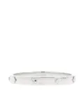 Kate Spade clover-embellished bangle bracelet - Silver