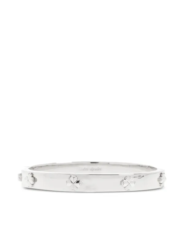 Kate Spade クローバーディテール ブレスレット | シルバートーン