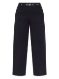 Max Mara belted culotte trousers - Blue
