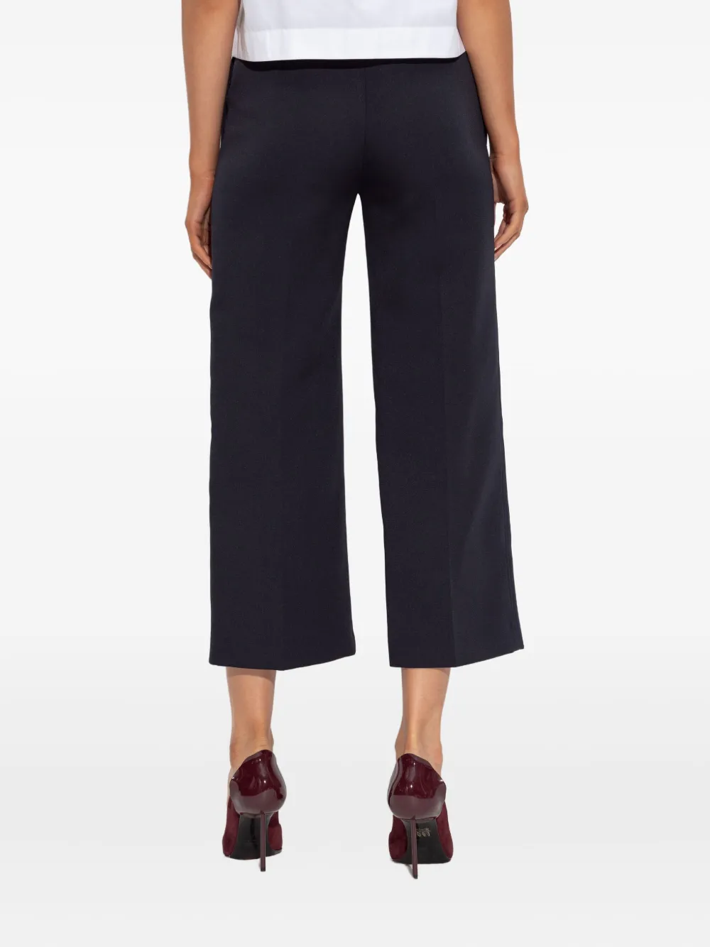 Max Mara Broek met ceintuur Blauw