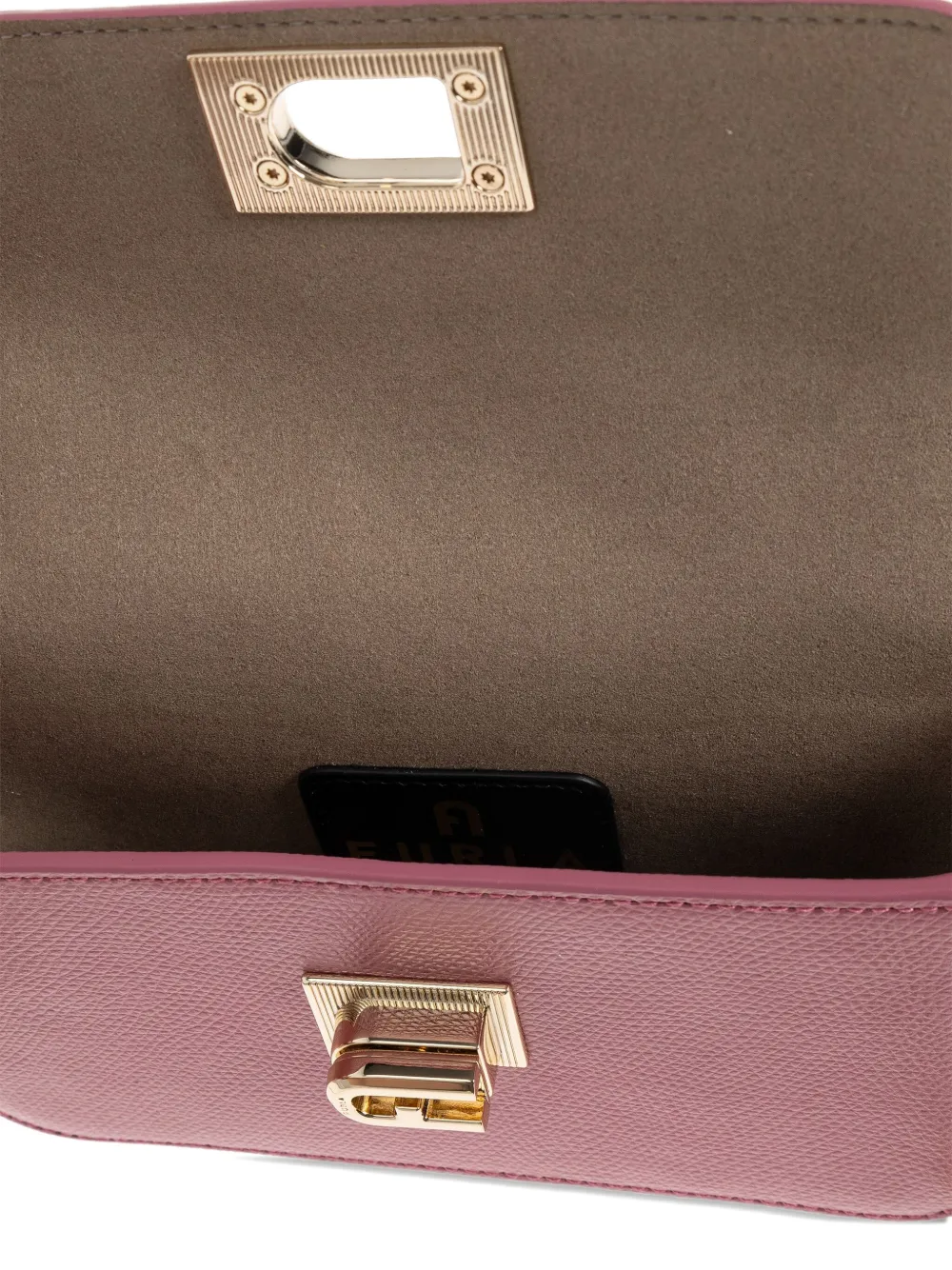 Furla 1927 mini-crossbodytas met ketting Roze