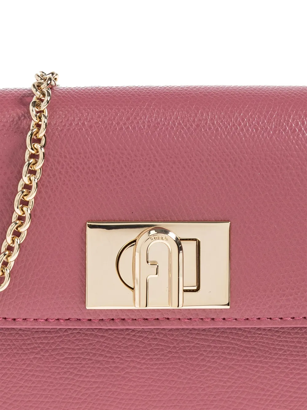 Furla 1927 mini-crossbodytas met ketting Roze