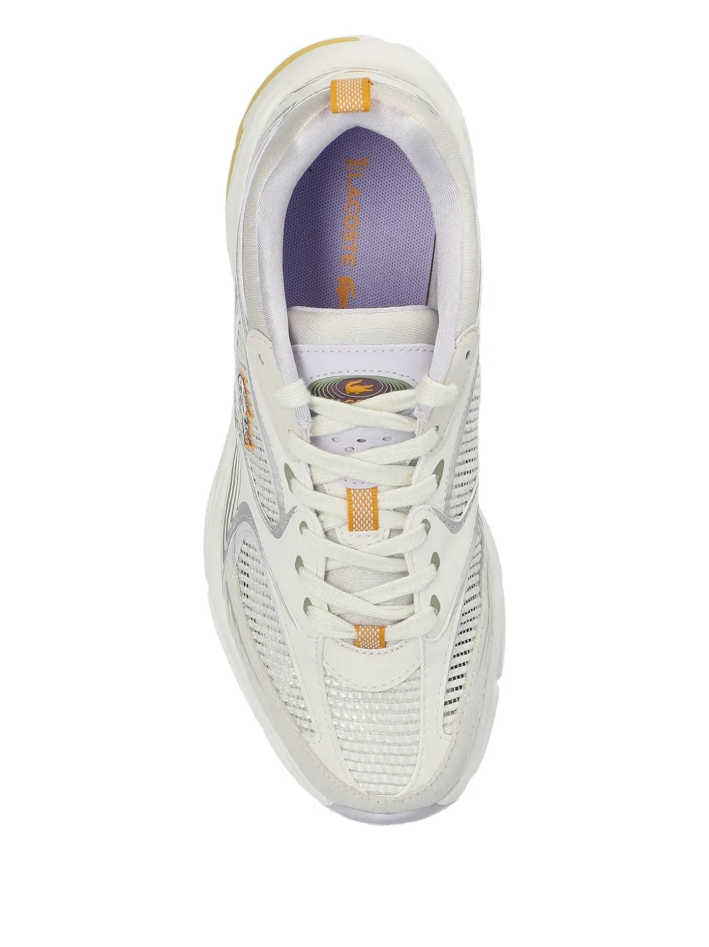 Lacoste Storm 96 Mesh-panel Sneakers In White