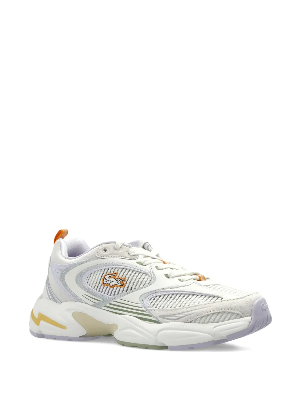 Lacoste Storm 96 mesh-panel sneakers - Wit