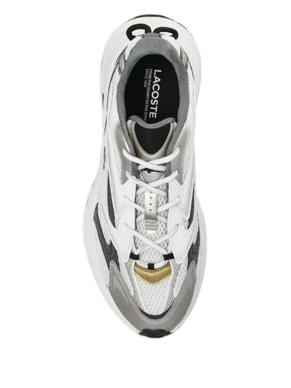 Lacoste L003 Neo Shot lace-up Mesh Sneakers | White | FARFETCH ZA