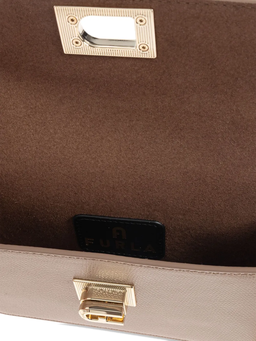Furla Mini 1927 Chain-strap Cross Body Bag In Neutral