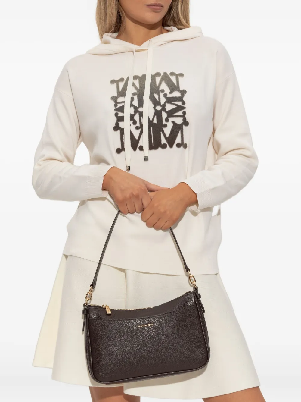Michael Michael Kors zip-top shoulder bag - Bruin