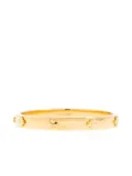 Kate Spade clover-embellished bangle bracelet - Gold