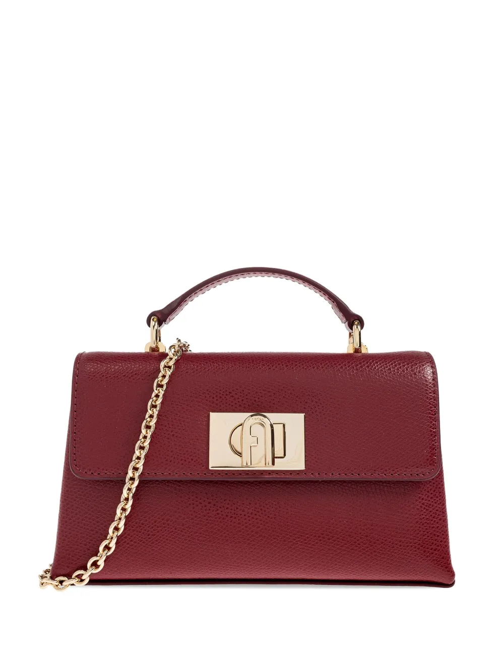 Furla mini 1927 chain-strap tote bag | Red | Image 1