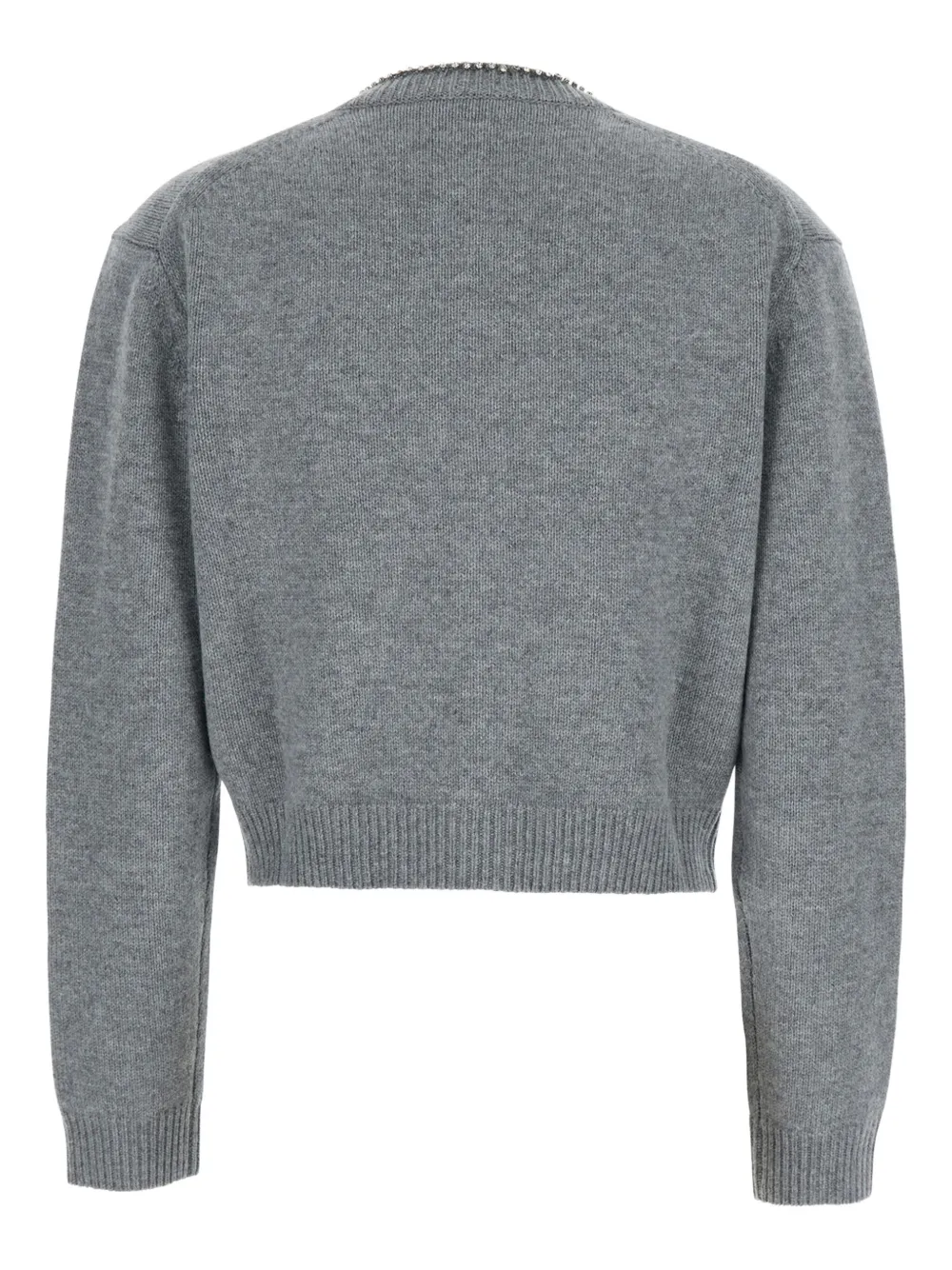 Semicouture embellished cardigan Grijs
