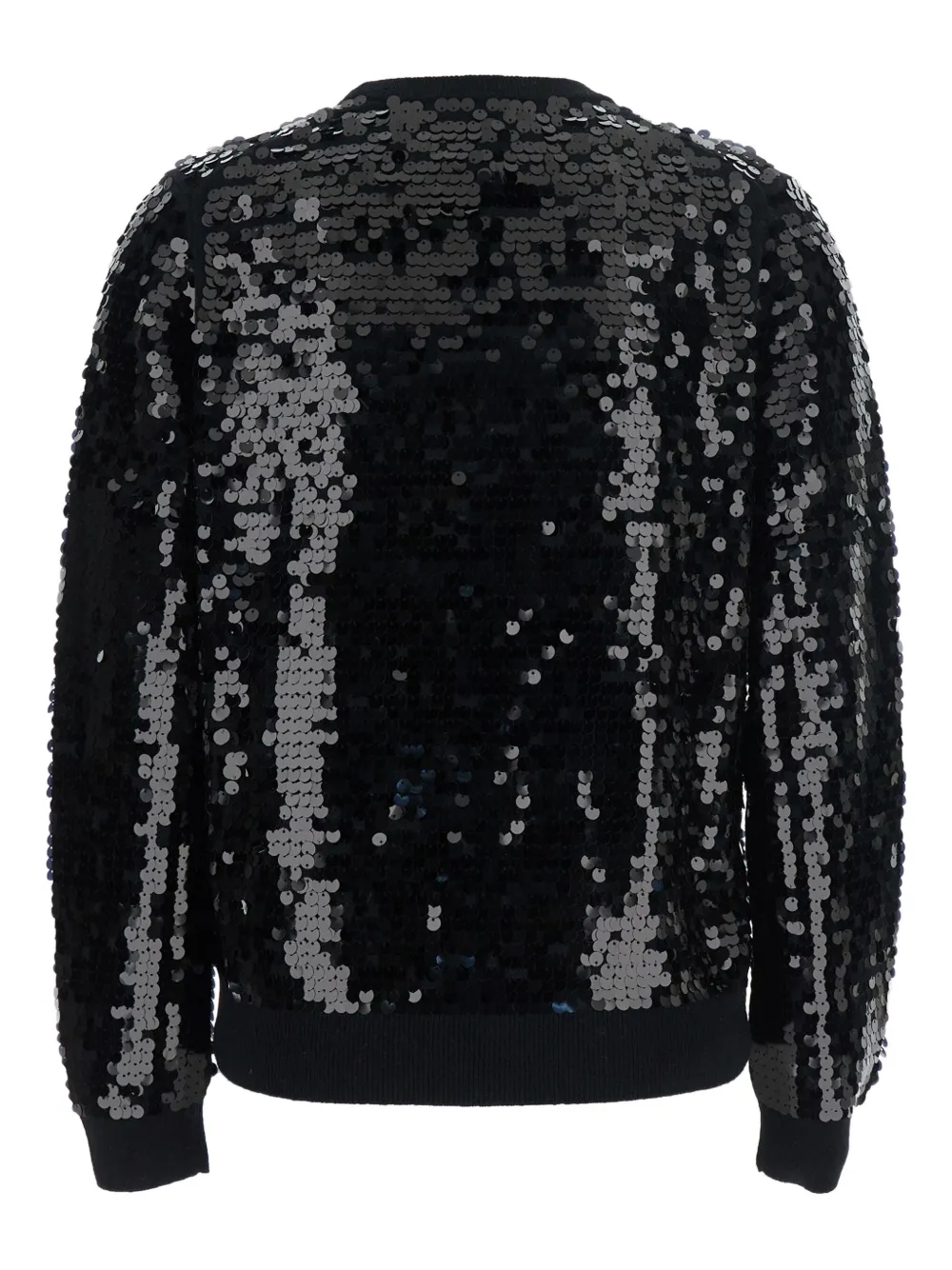 Semicouture sequin-embellished sweater Zwart