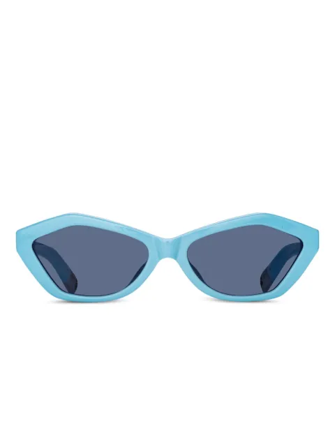 Jacquemus lentes de sol con armazón geométrica