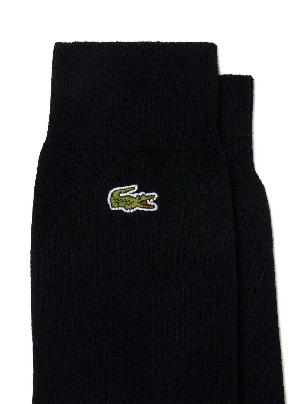 Lacoste crocodile-embroidered socks (pack of two) | Image 2