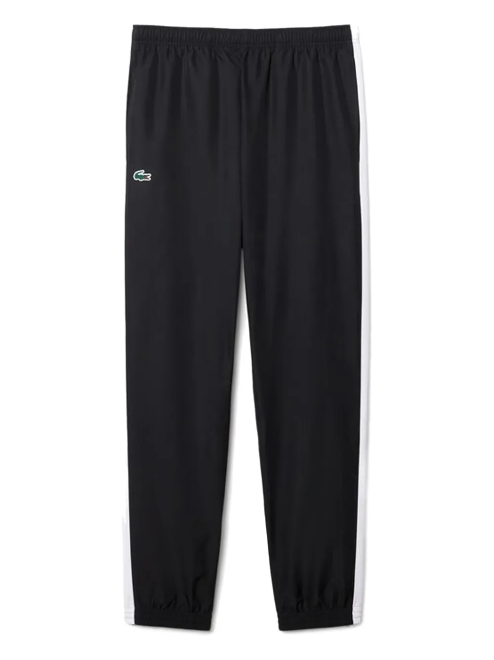 Lacoste Stripe-detail Tracksuit (set Of Two) In Black