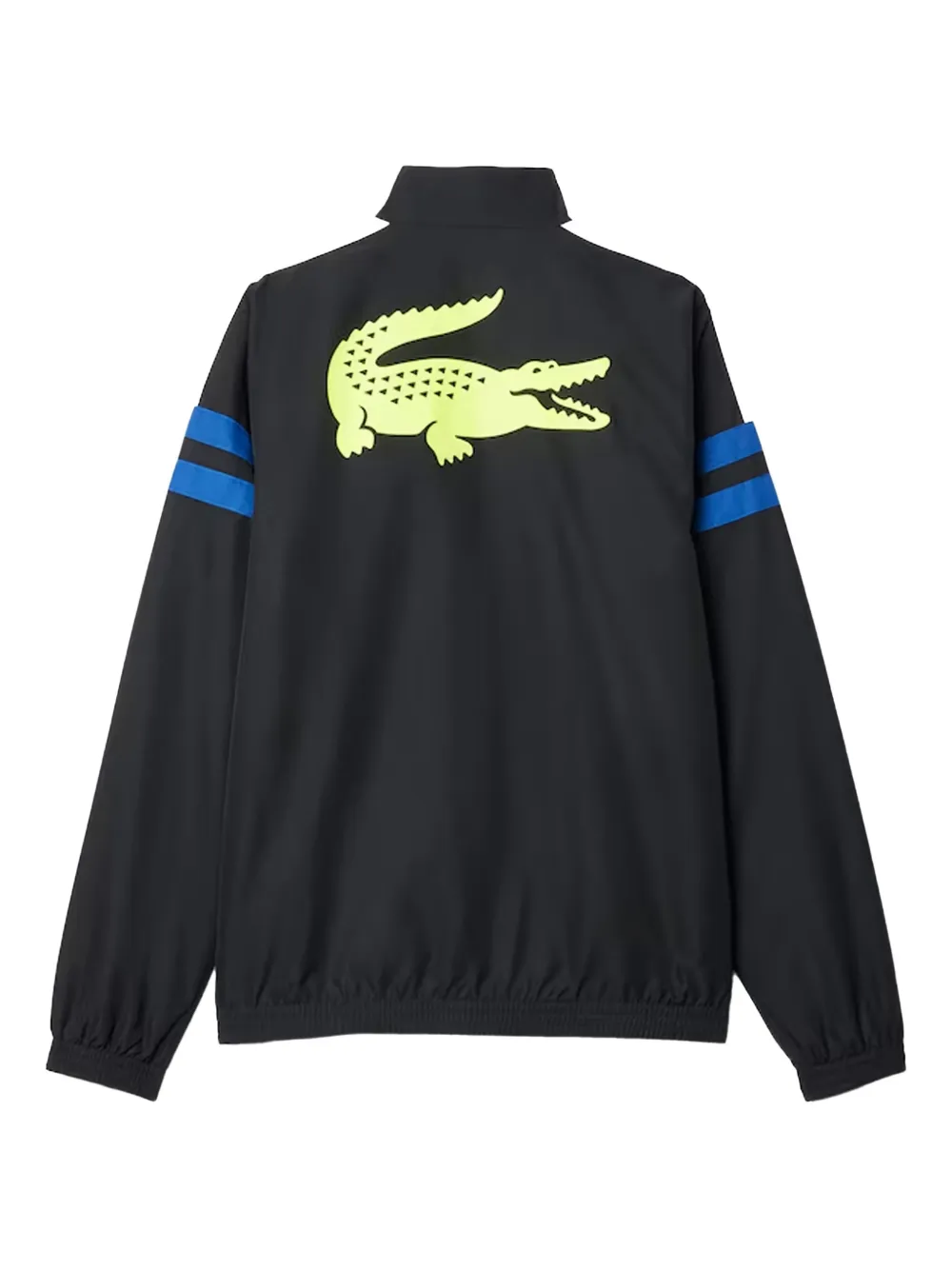 Lacoste Stripe-detail Tracksuit (set Of Two) In Black