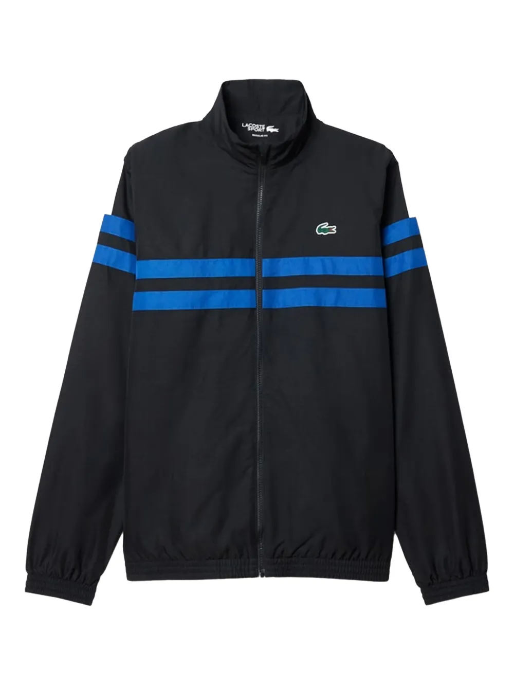 Lacoste stripe-detail tracksuit (set of two) - Zwart