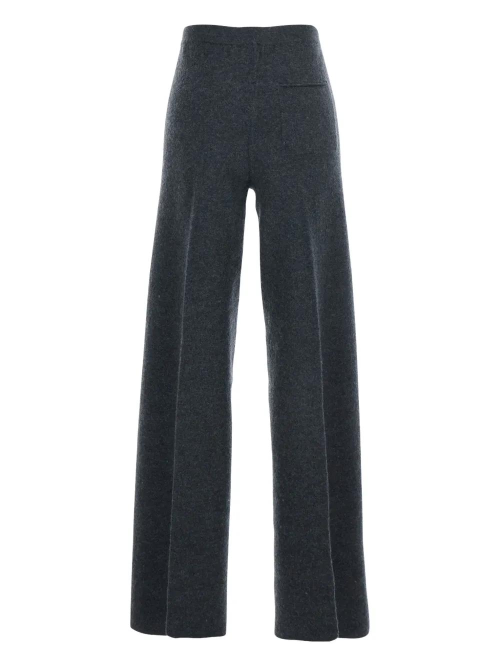 Semicouture wool high-waisted trousers Zwart