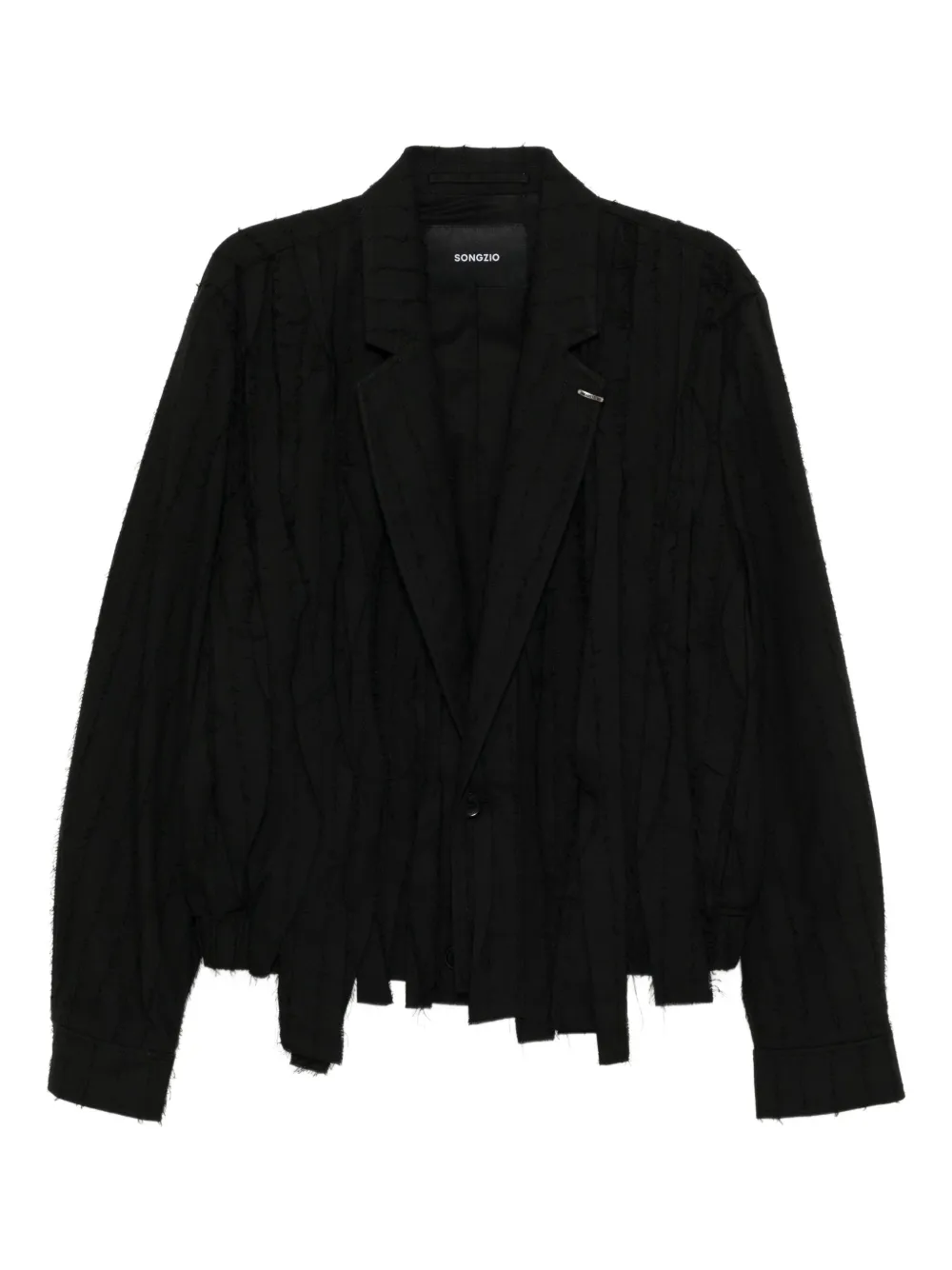 SONGZIO asymmetric blazer | Black | Image 1