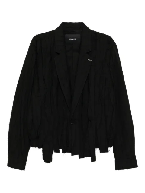 SONGZIO asymmetric blazer