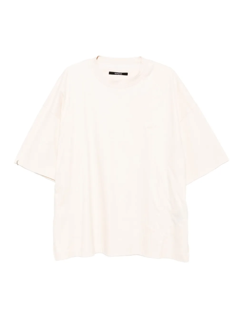 SONGZIO Retrato Painted T-shirt | Neutrals | Image 1