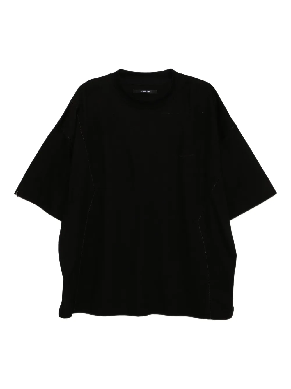 SONGZIO Cardinal Painted T-shirt | Black | Image 1