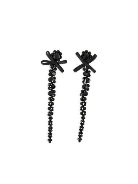 Simone Rocha crystal-embellished drop earrings