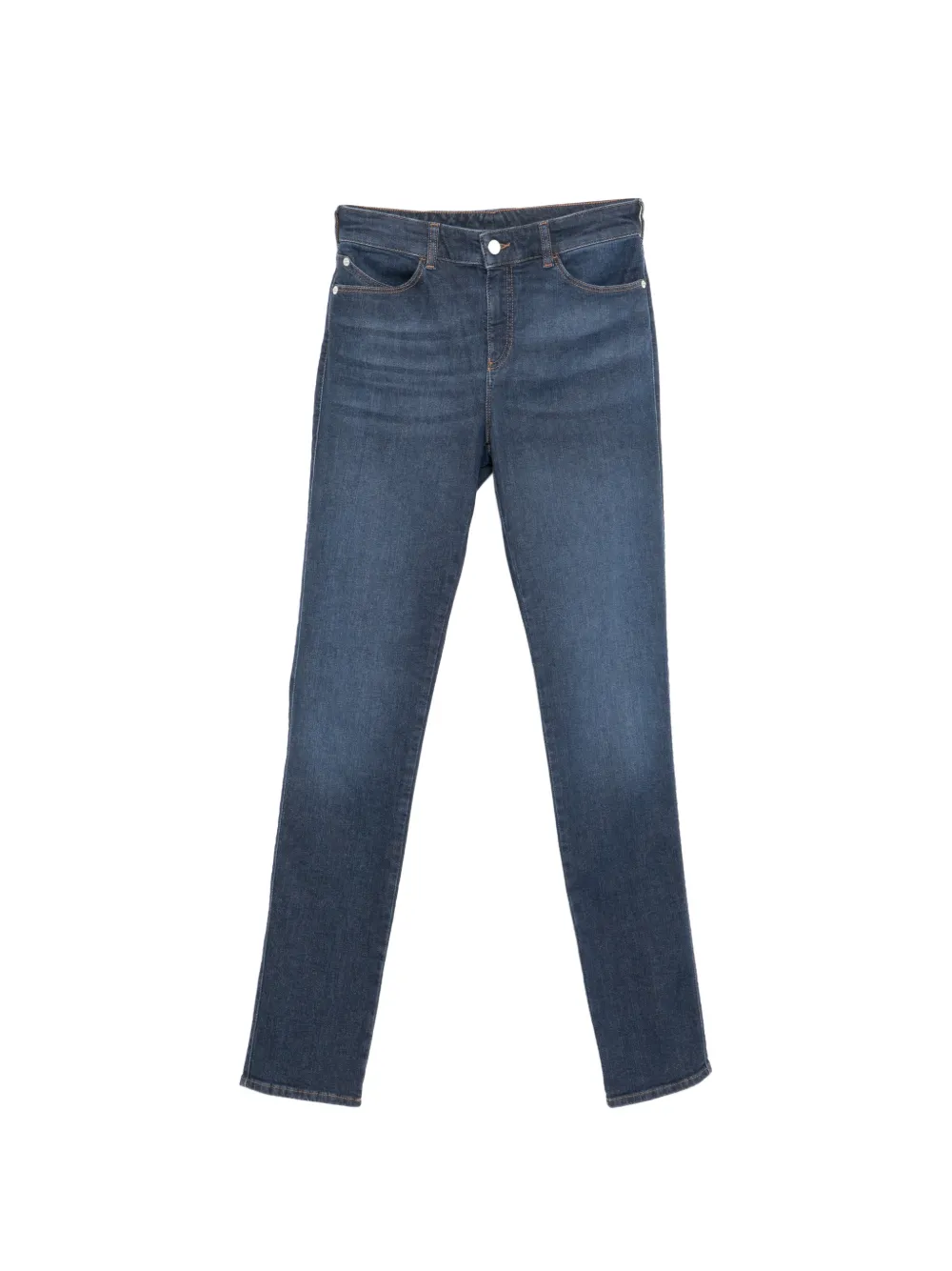 Emporio Armani Jeans con ricamo - Blu