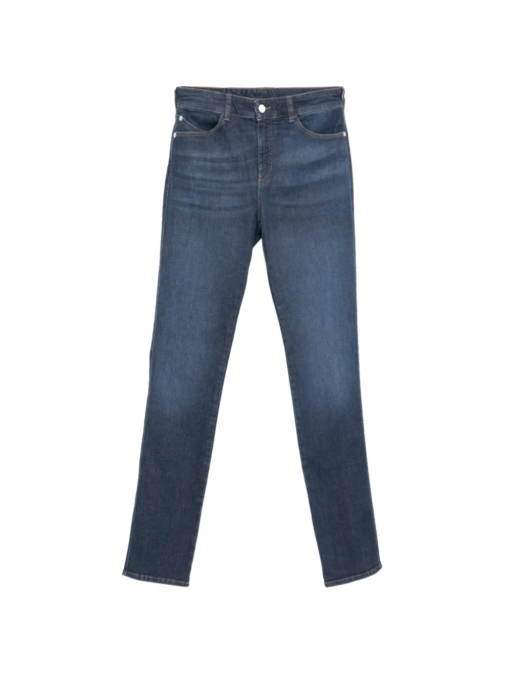 Emporio Armani Jeans con ricamo - Blu