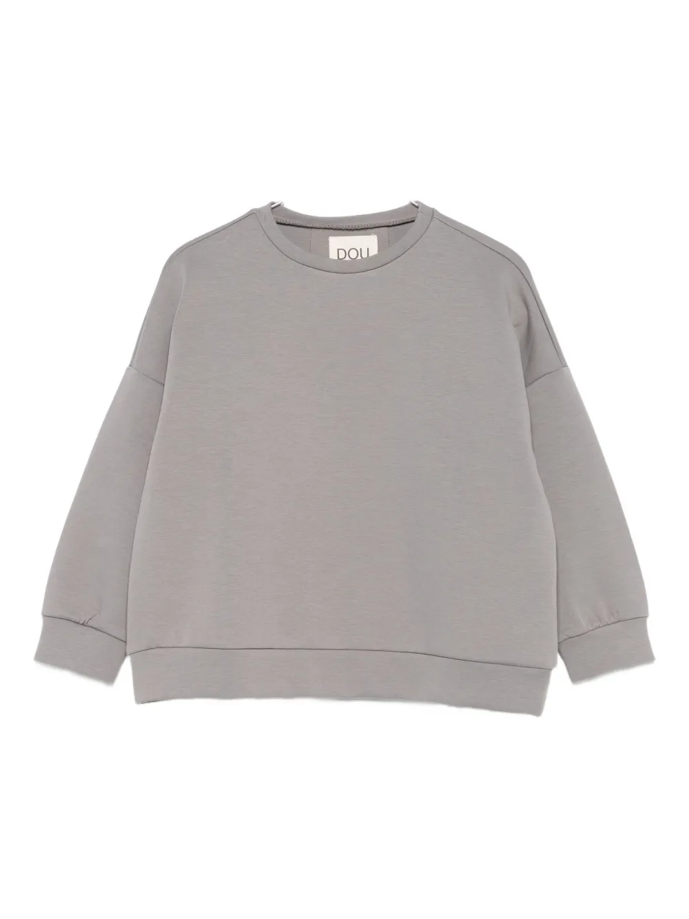 Douuod Kids crew-neck sweatshirt Grijs