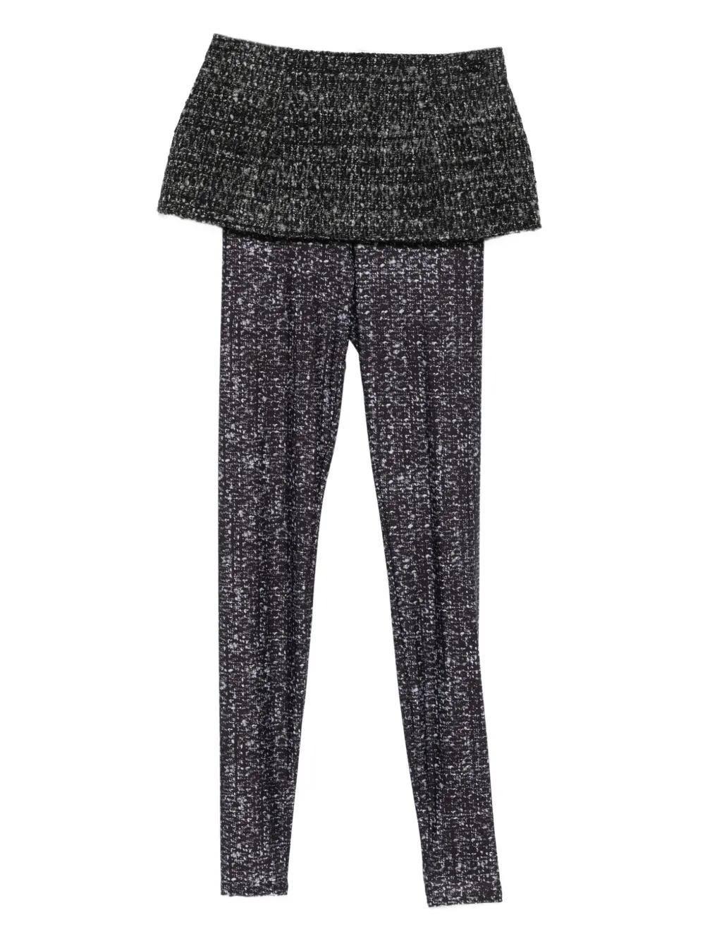 Diesel textured-panelled leggings | Grey | Image 1
