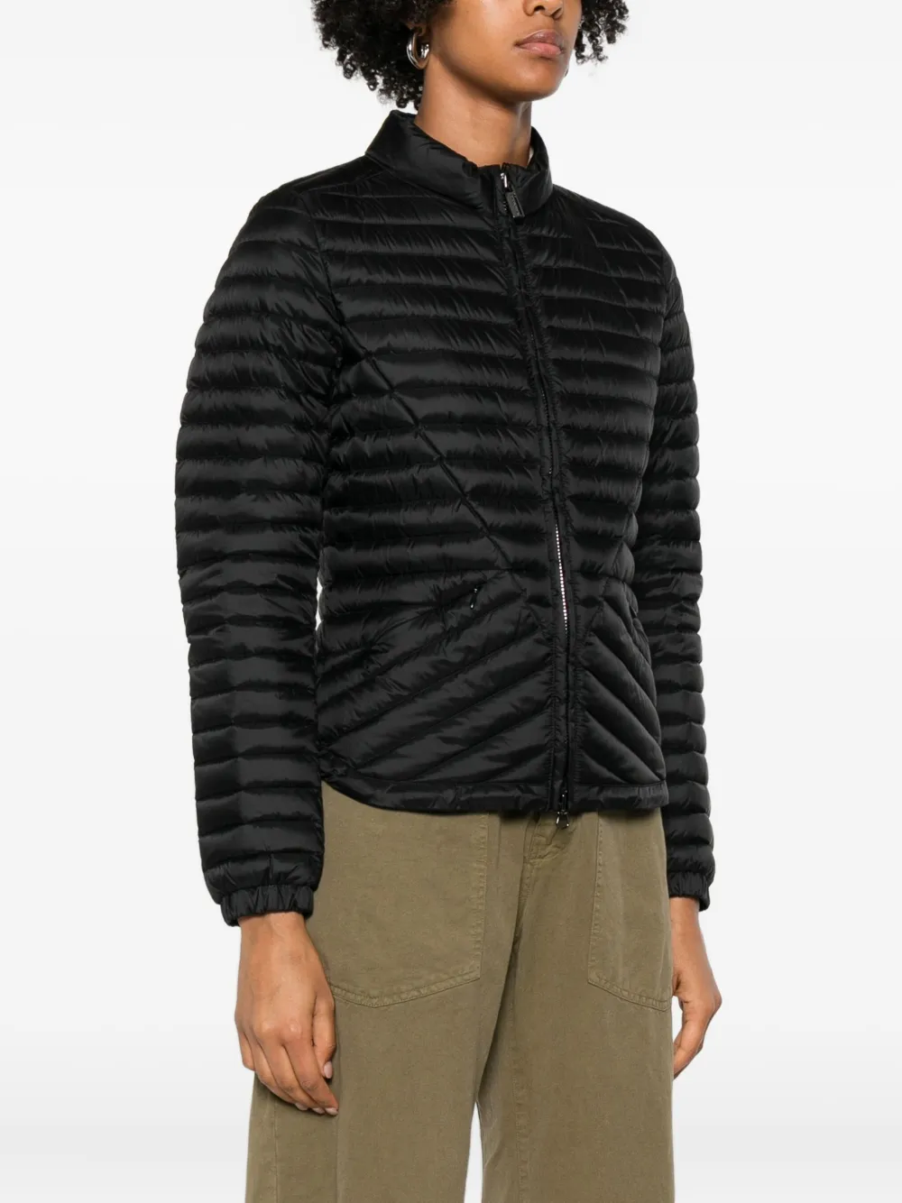 Colmar Gewatteerd jack Zwart