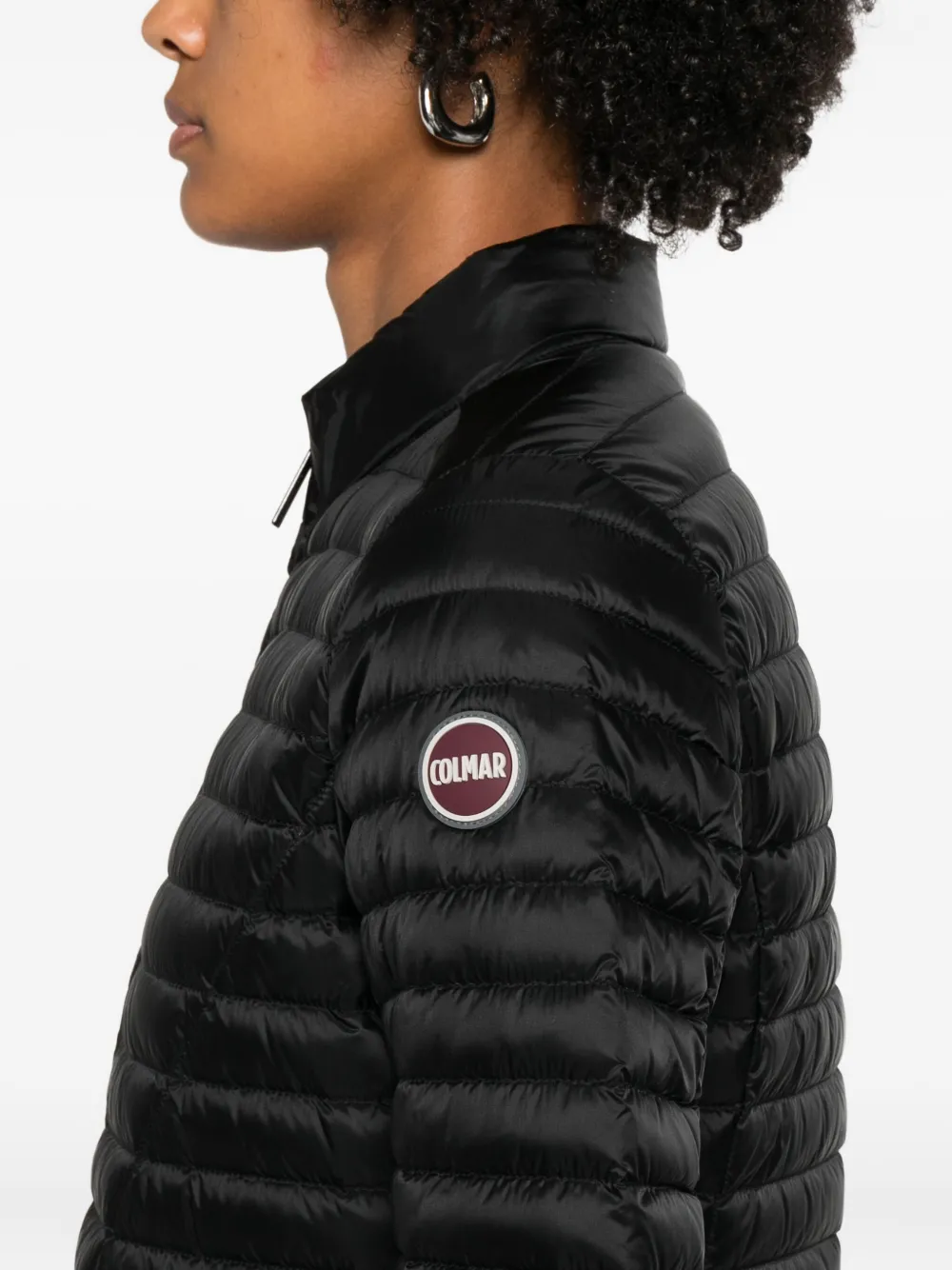 Colmar Gewatteerd jack Zwart